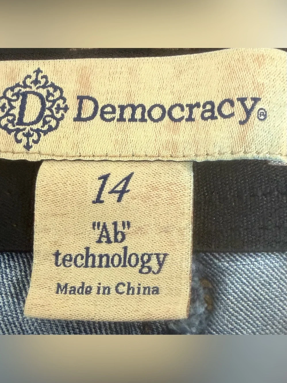 Democracy Light Blue Skinny Jeans